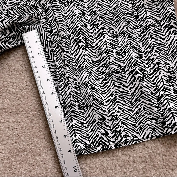 Talbots Zebra Print Bermuda Shorts - Picture 7 of 7